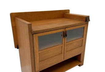 Art Deco Modernist Cabinet by Anton Lucas for N.V. Meubelkunst Leiden, 1920s